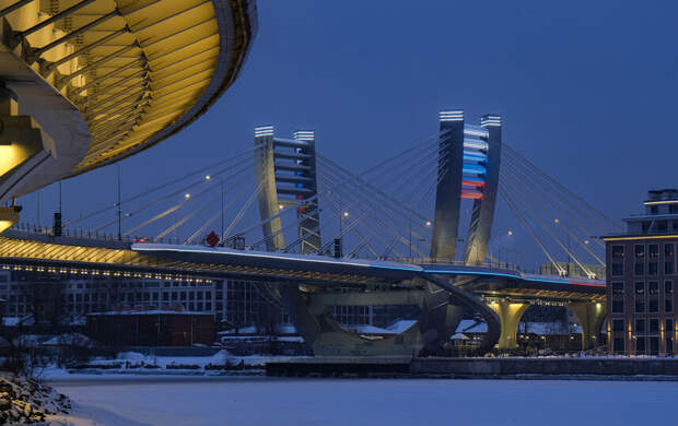 В Петербурге подсветят мосты и зажгут факелы Ростральных колонн в честь Дня защитника Отечества