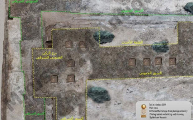 Археологи раскопали одну из старейших египетских крепостей