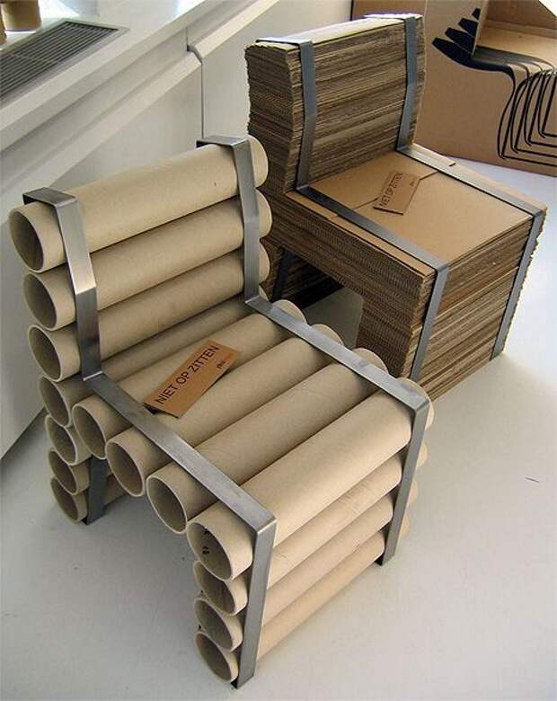 cardboard DIY chair