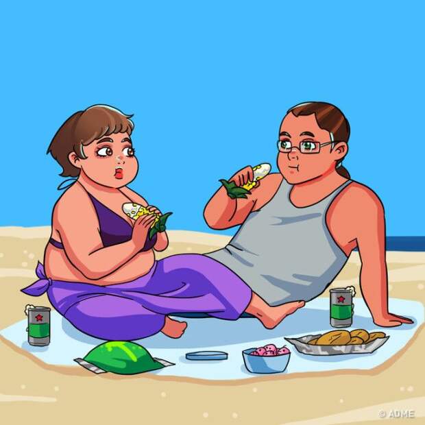 Типы людей, которых вы непременно встретите на пляже этим летом