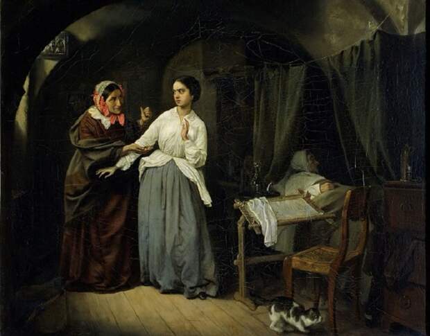 Николай Шильдер - «Искушение», 1856