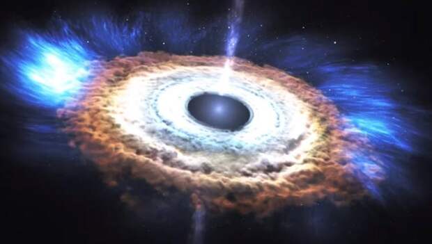 Ученые нашли черную дыру, которая движется и поглощает планеты
