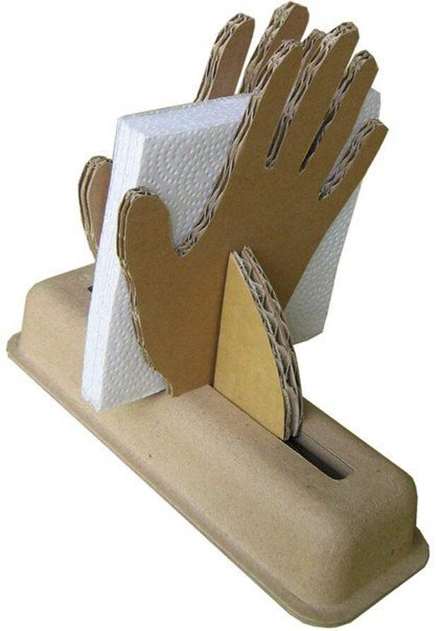 Салфетница из картона (мк)