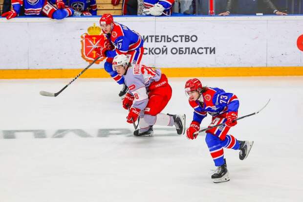 «Академия Михайлова» пропустила шайбу от «Спартака» в первом периоде