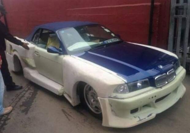 Тюнинг BMW M3 или о вкусах не спорят (3 фото)