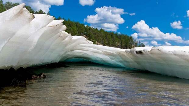 Булуус: ледяной пляж в Якутии