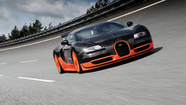 Автомобиль Bugatti Veyron Super Sport