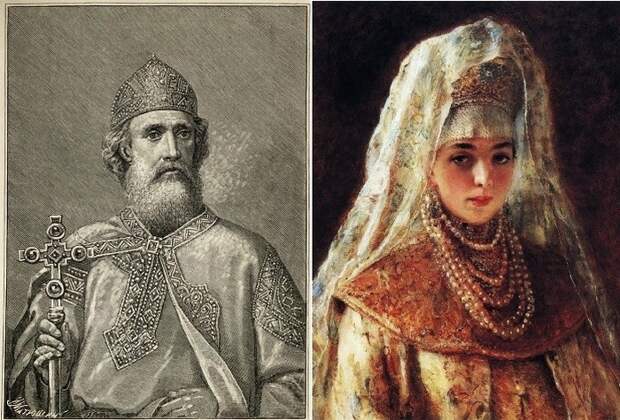Владимир Красно Солнышко и Рогнеда Полоцкая. Владимир Красно Солнышко и Рогнеда Полоцкая.