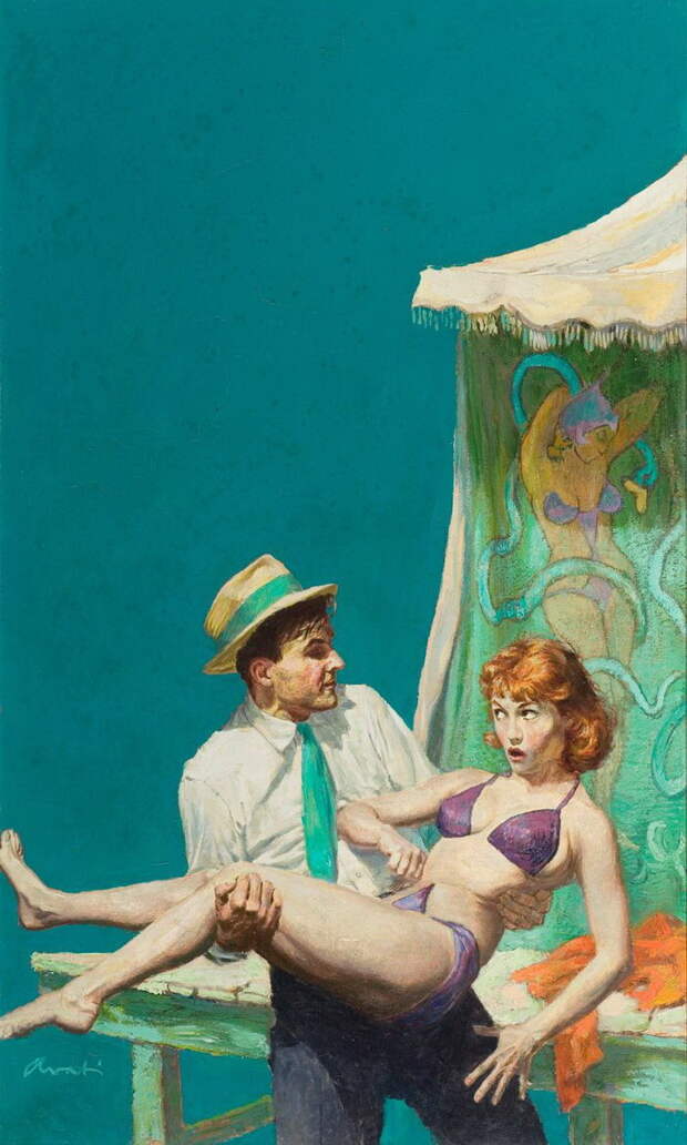 Король книжных обложек: картины James Avati Король книжных обложек: картины James Avati
