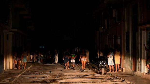Масштабный блэкаут произошел на Кубе
