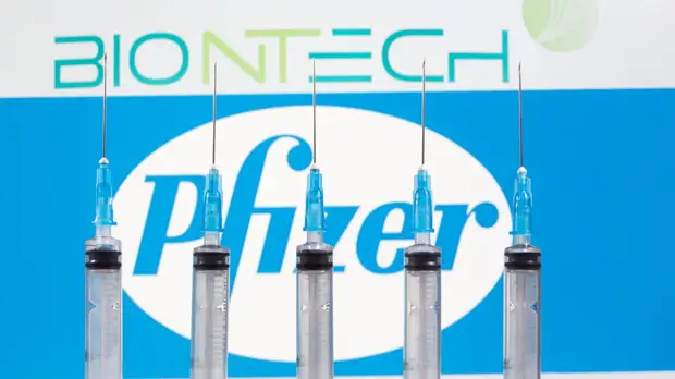 Pfizer и BioNTech заявили о 95%-ной эффективности их вакцины