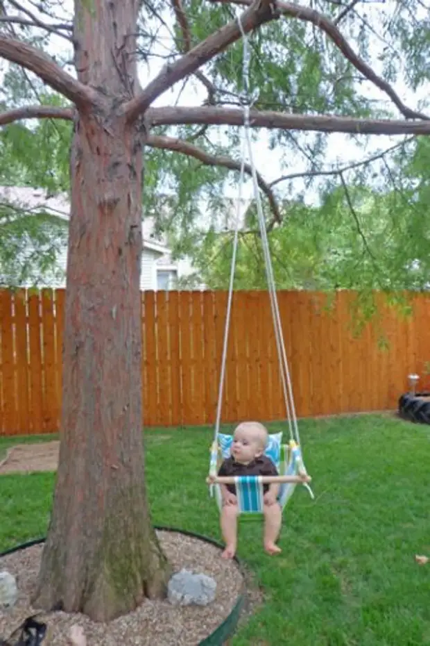 качели перекладина. 001. вешаем качели. веревочная качеля. качеля для детей.