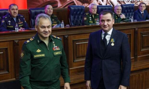 Александра Цыбульского наградили медалью «За укрепление боевого содружества»