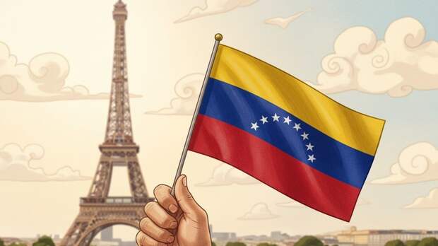 В Париже прошла акция протеста против вторжения США в Венесуэлу