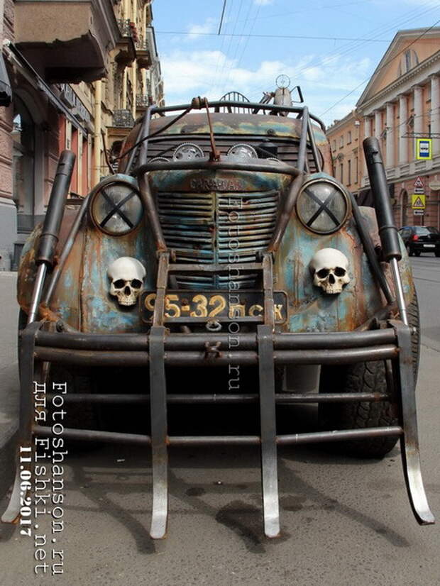Steampunk из Санкт-Петербурга steampunk, авто, прикол, своими руками, сделай сам