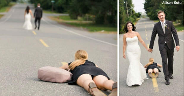 33 фото, которые доказывают, что свадебные фотографы - сумасшедшие люди