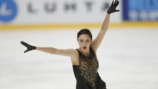 Туктамышева поделилась эмоциями после победы в короткой программе на этапе Гран-при в Канаде