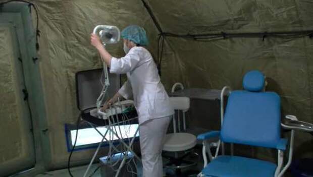 Полевой коронавирусный госпиталь Минобороны в Дагестане: взгляд изнутри