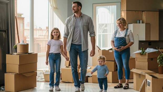 Семья / Изображение сгенерировано FusionBrain.AI / amic.ru