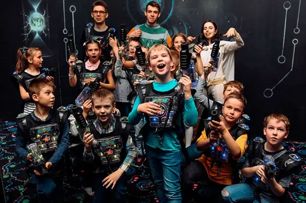 Детские выпускные в развлекательном центре Laser Land