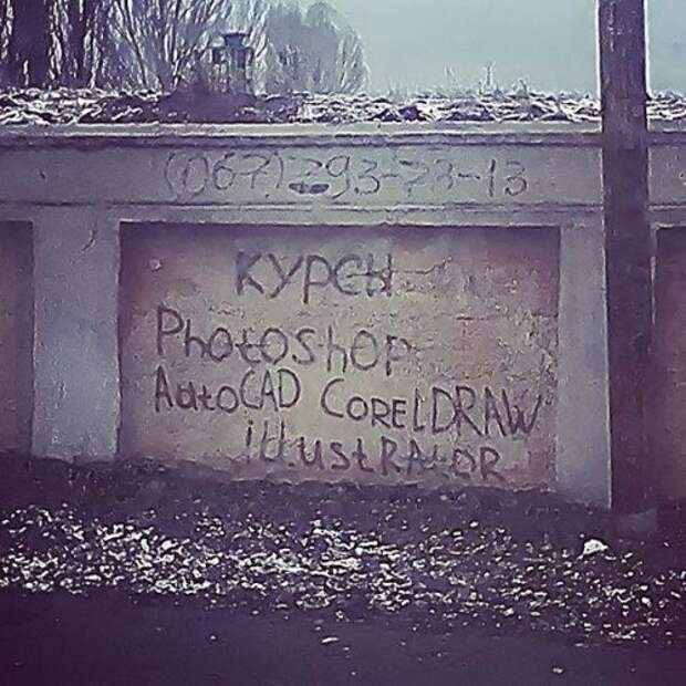 Смешные вывески, объявления и реклама (26 фото)