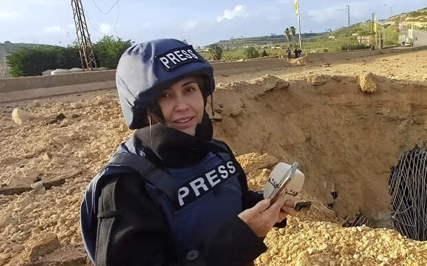 Погибшей от ударов в Ливане журналистике ранее угрожали с израильского номера