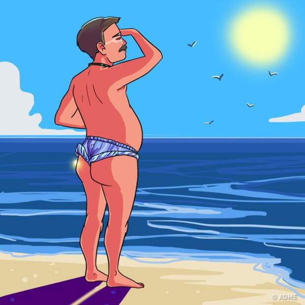Типы людей, которых вы непременно встретите на пляже этим летом