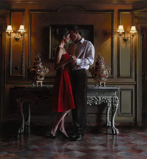 Красивые женщины на картинах Rob Hefferan