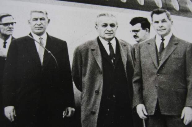 Максимов, Микоян и Ильюшин в Англии. 1963 год.