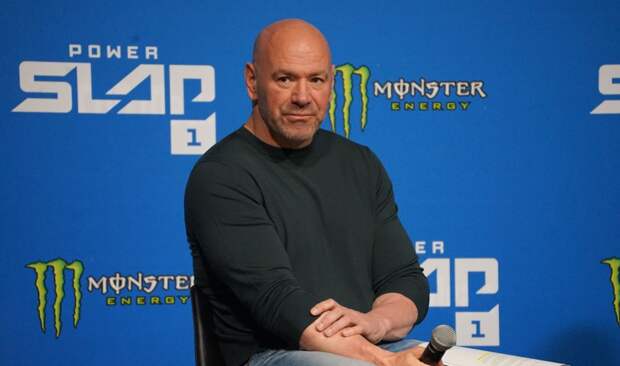 Dana White on Power Slap stage