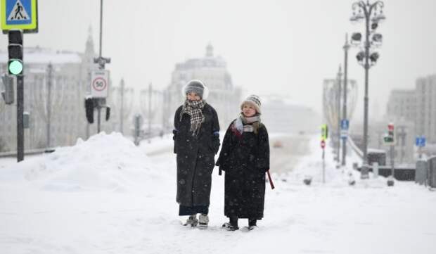 Синоптик Позднякова: Январь в столице завершится небольшим снегопадом