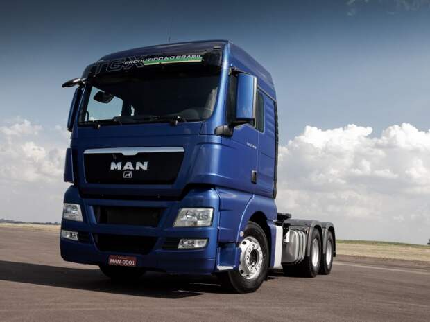 MAN TGX фотография кабины