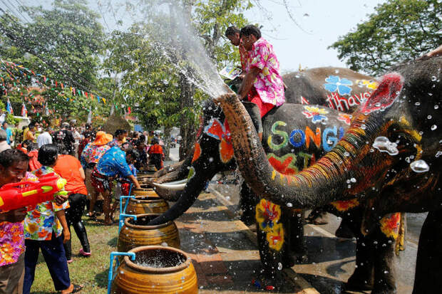Как проходит тайский Новый год. Удивительный Таиланд.