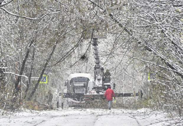 Синоптик дал прогноз развития снегопада в Москве