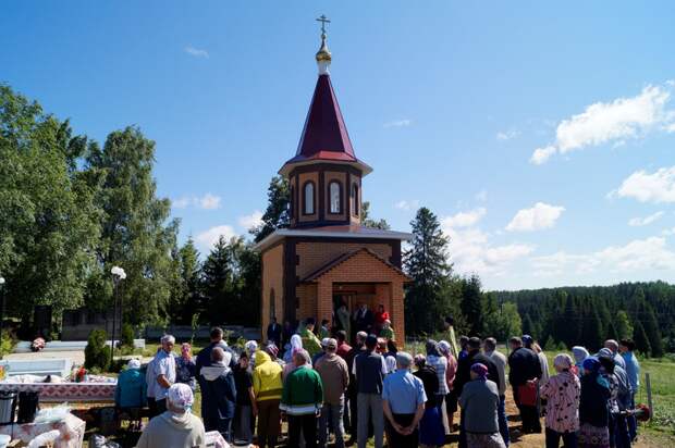 В деревне Гулекшур открыли часовню святого князя Александра Невского
