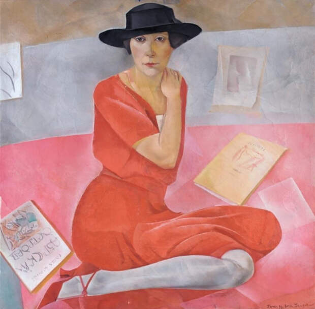 Саломея Андроникова. Художник Борис Григорьев. / Фото: www.artchive.ru Саломея Андроникова. Художник Борис Григорьев. / Фото: www.artchive.ru