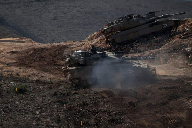 Три танка ЦАХАЛ открыли огонь в сторону патруля испанских миротворцев