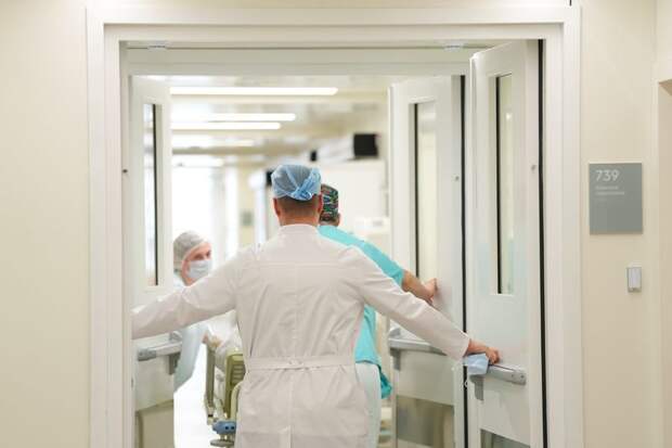 Дерево упало на женщину в центре Москвы