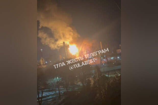 "Угрозы экологии нет": тульские власти прокомментировали очередной пожар на КМЗ