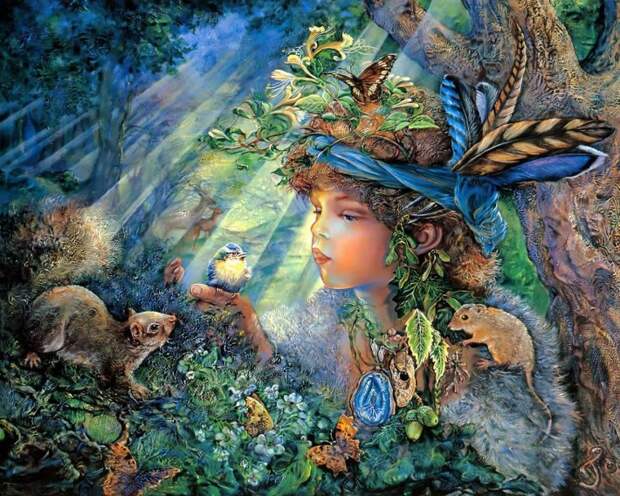 Зачарованные миры Жозефины Уолл (Josephine Wall)