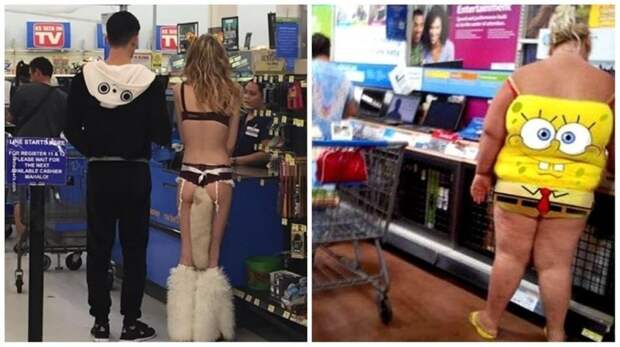 О дивный новый мир: 18 покупателей магазина Walmart walmart, walmart покупатели, вот это да!, покупатели, приколы, странные люди