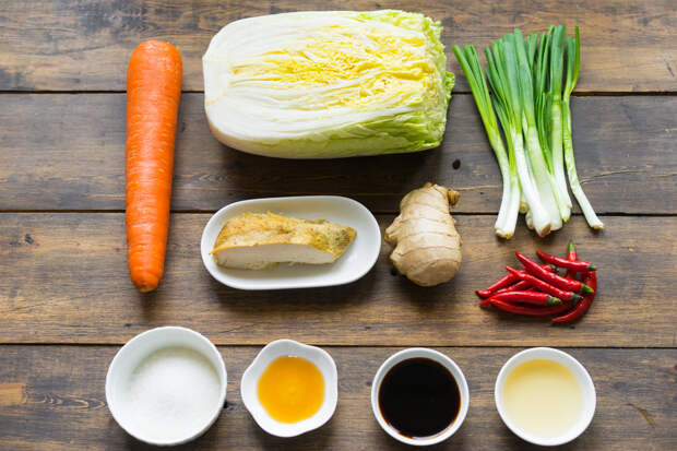 Азиатский острый салат с овощами и курицей, пошаговый рецепт с фото, блог и интернет-магазин andychef.ru