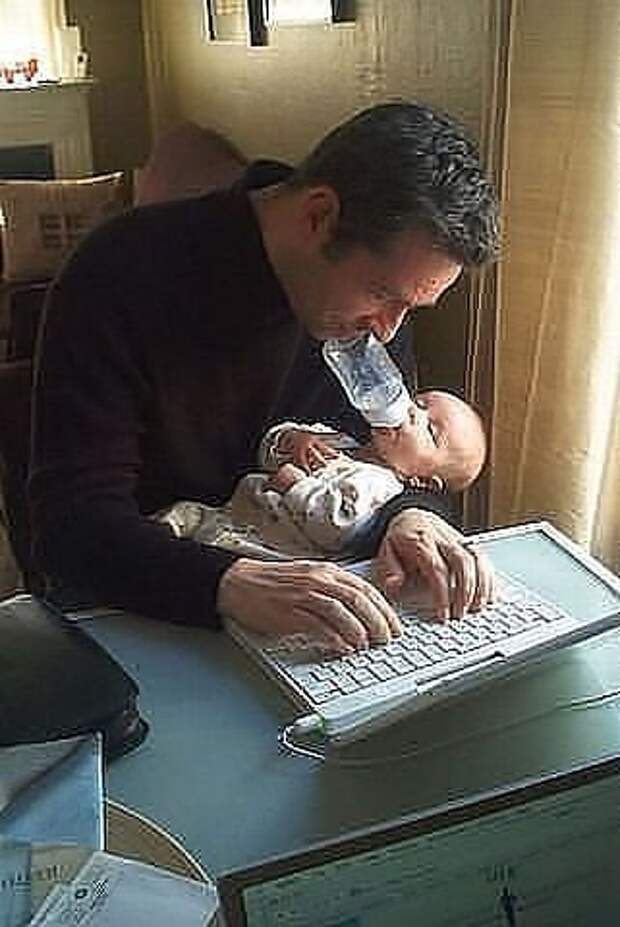 папа, я и компьютер (321x480, 25Kb)