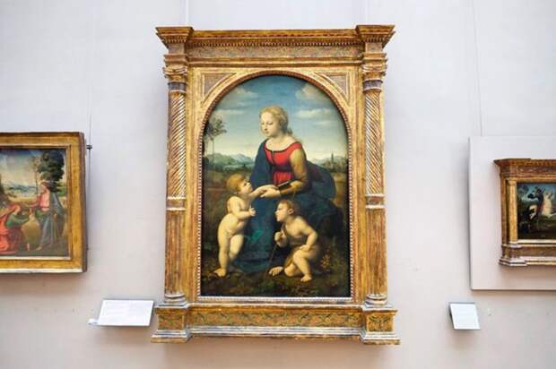 Лучшие картины Лувра: «Прекрасная садовница», Рафаэль