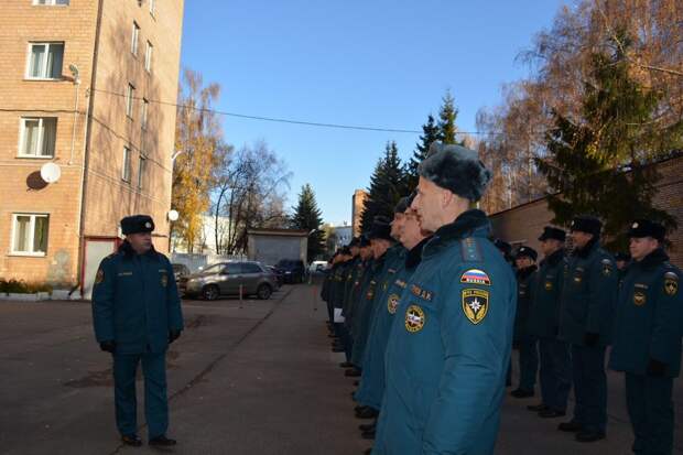 Смотр. Фото: Управление по СЗАО ГУ МЧС России по г. Москве