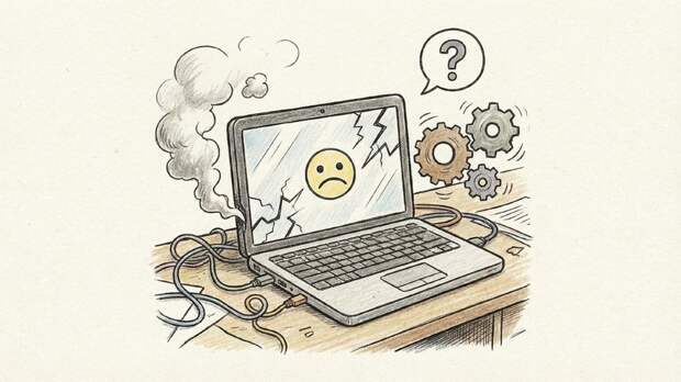 Киберэксперт объяснил, чем вызваны часто встречающиеся неполадки ноутбука