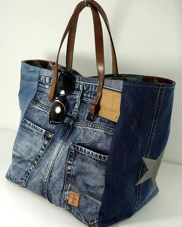 Модные джинсовые сумки