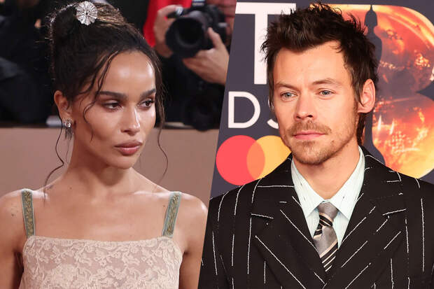 Page Six: певец Гарри Стайлс готов ради Зои Кравиц спрыгнуть со скалы