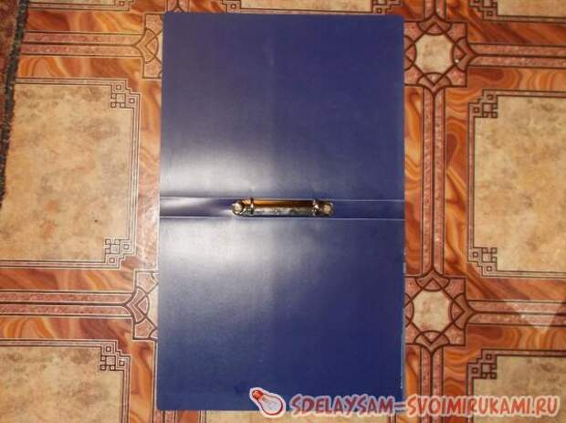 Домик для кошки из газетных трубочек
