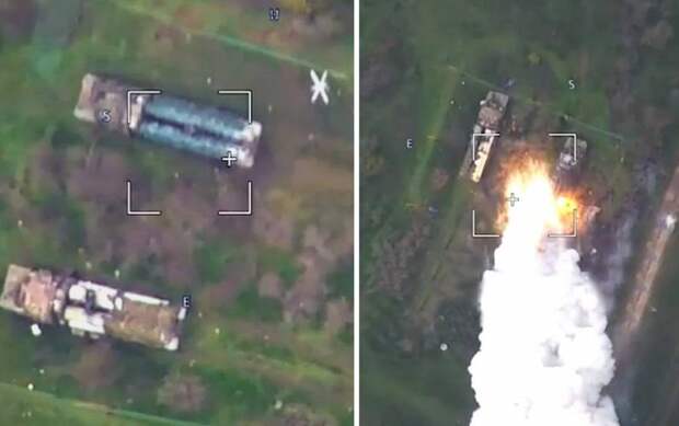 Российские «Ланцеты» уничтожили несколько украинских пусковых установок С-300